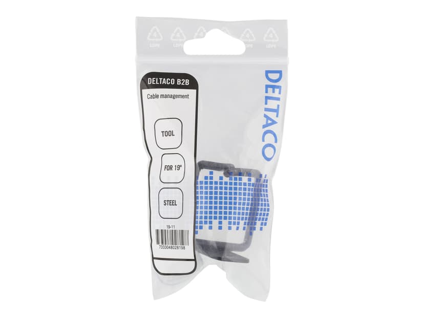 Deltaco 19-11 Kabelstöd