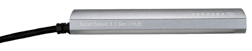 Prokord USB-C Till 4-Port USB 3.2 Gen 1 (3.1 Gen 1) Type-C USB 3.2 Gen 1 (3.1 Gen 1) Type-A
