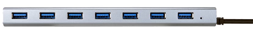 Prokord 7-Poorts USB-Hub met Voeding – USB 3.0, Hoge Snelheid Gegevensoverdracht