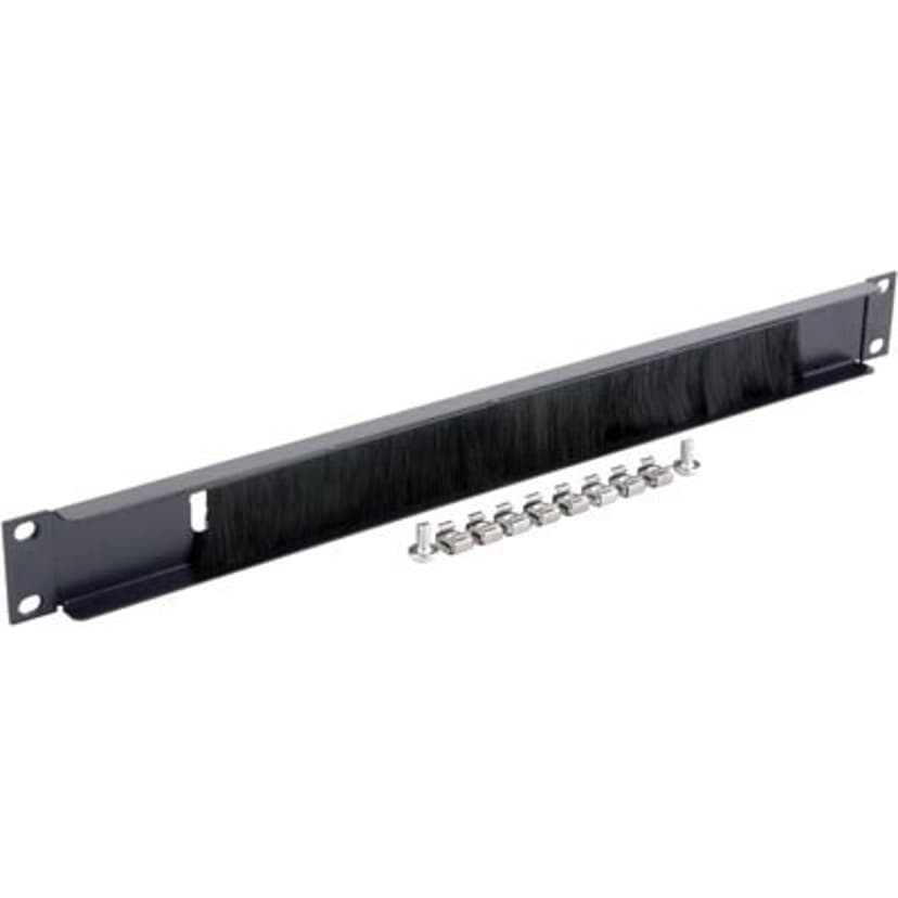 Toten 19" 1U Cable Walk Through With Brush