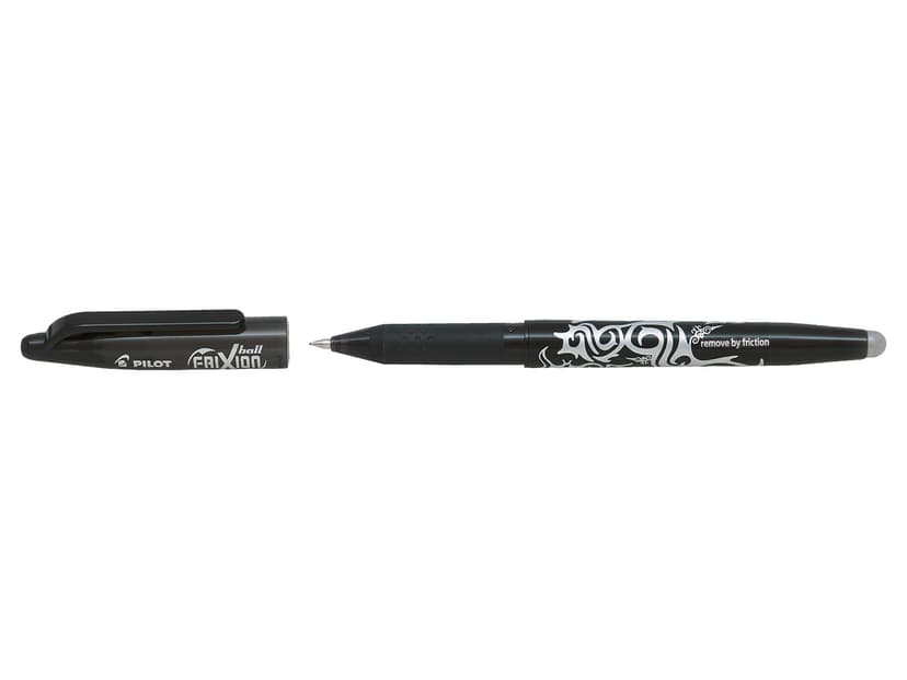 Pilot Frixion Gelpenn 0,7 Svart 12-pk