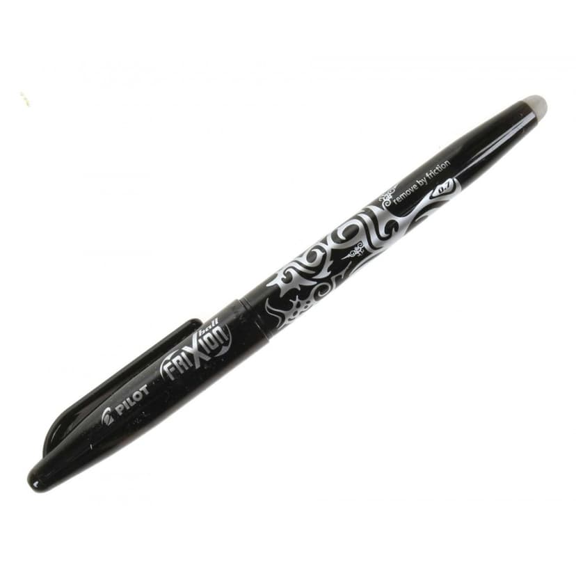 Pilot Frixion Gelpenna 0,7 Svart 12-Pack