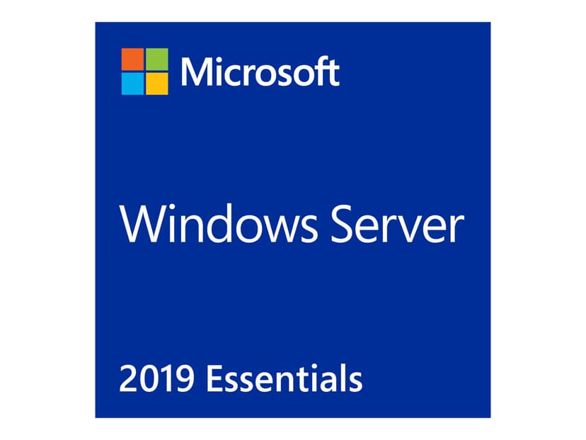 Microsoft Windows Server Essentials 2019 Engelsk DVD Box
