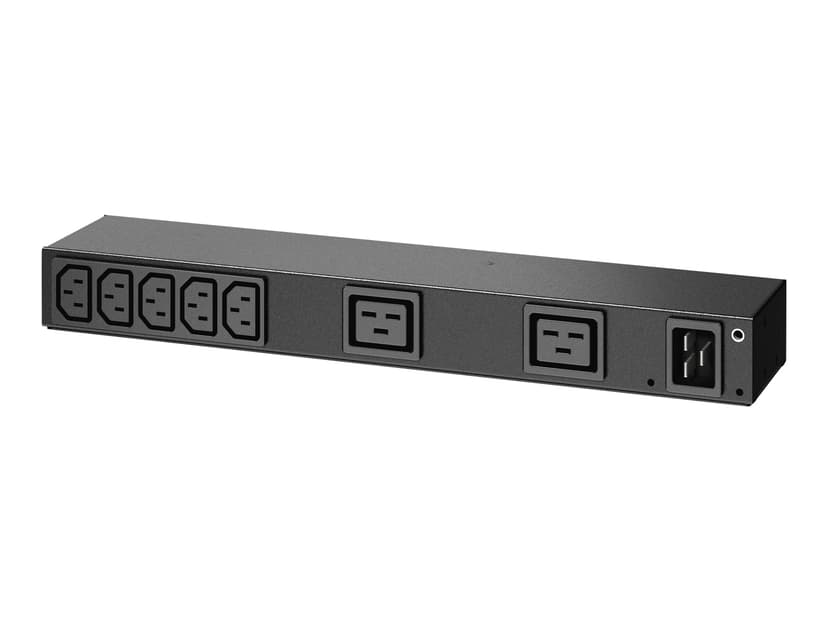 APC AP6120A tehonjakeluyksikkö 7 AC-pistorasia(a) 0U/1U musta (AP6120A)