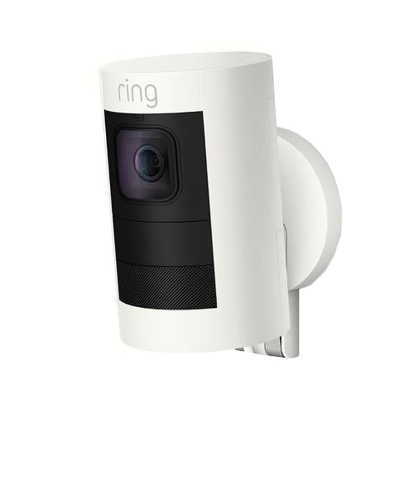 Ring Stick Up Camera Batteri Vit