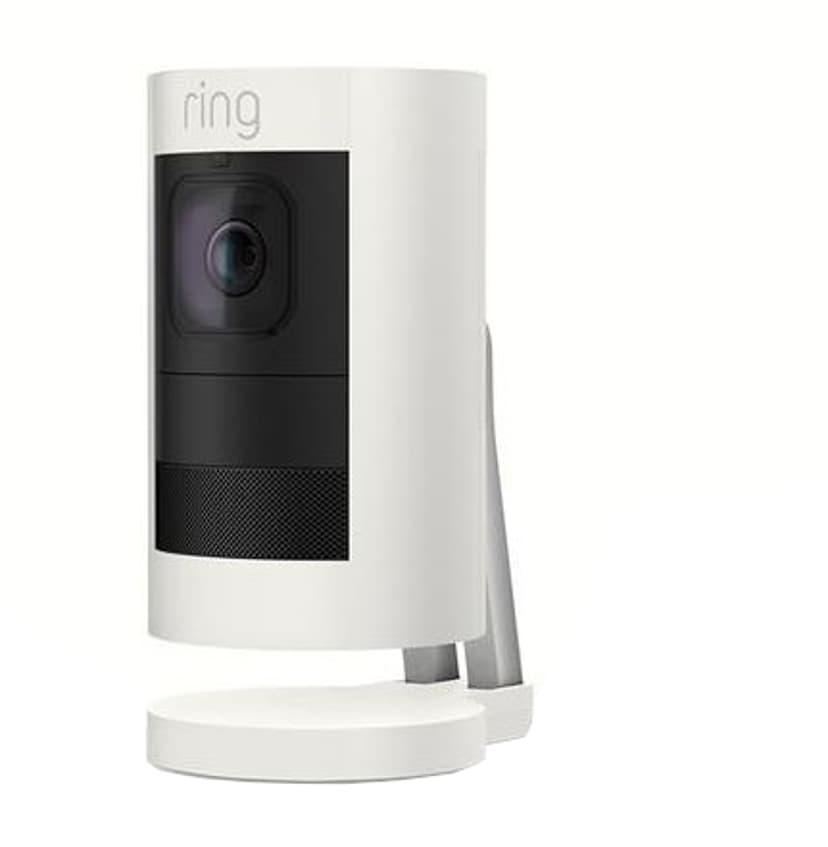 Ring Stick Up Camera Batteri Vit