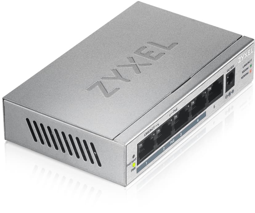 Zyxel GS1005HP 5-Port Unmanaged PoE 60W Switch