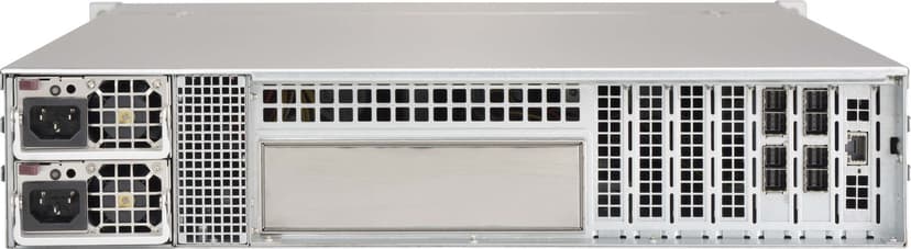 Supermicro SC216 BE2C-R741JBOD Rack Musta