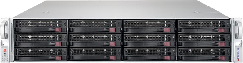 Supermicro SC826 BE1C4-R1K23LPB Rack Svart