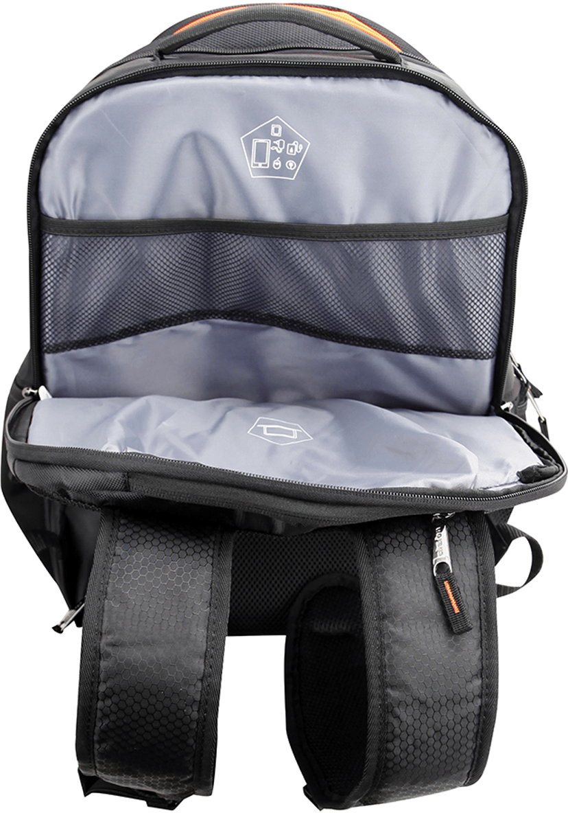 Cirafon Backpack Work and Fitness 16" Musta