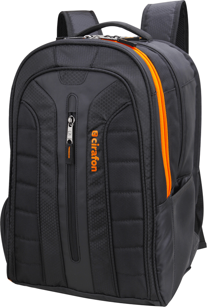 Cirafon Backpack Work and Fitness 16" Musta