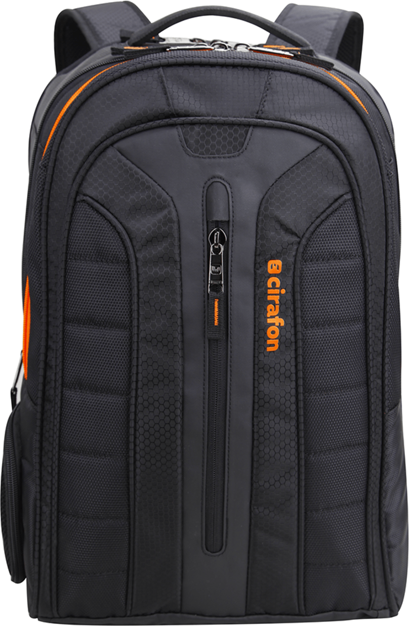 Cirafon Backpack Work and Fitness 16" Musta