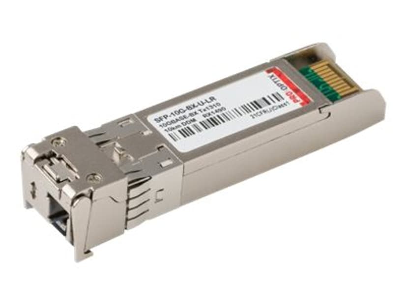 Pro Optix SFP+ sändar/mottagarmodul (likvärdigt med: Cisco SFP-10G-BX-D-LR)