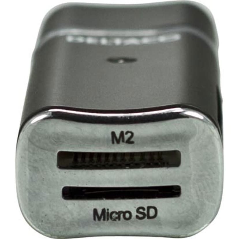 Deltaco Minneskortläsare 4-Slot USB 2.0 - Black