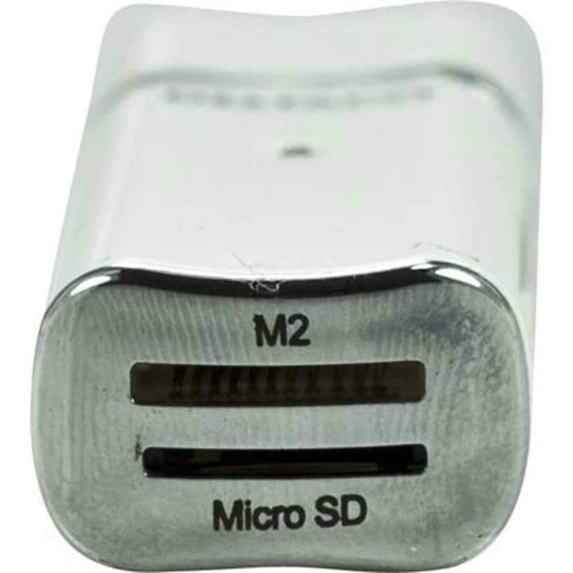 Deltaco Memory-Card Reader 4-Slot USB 2.0 - White