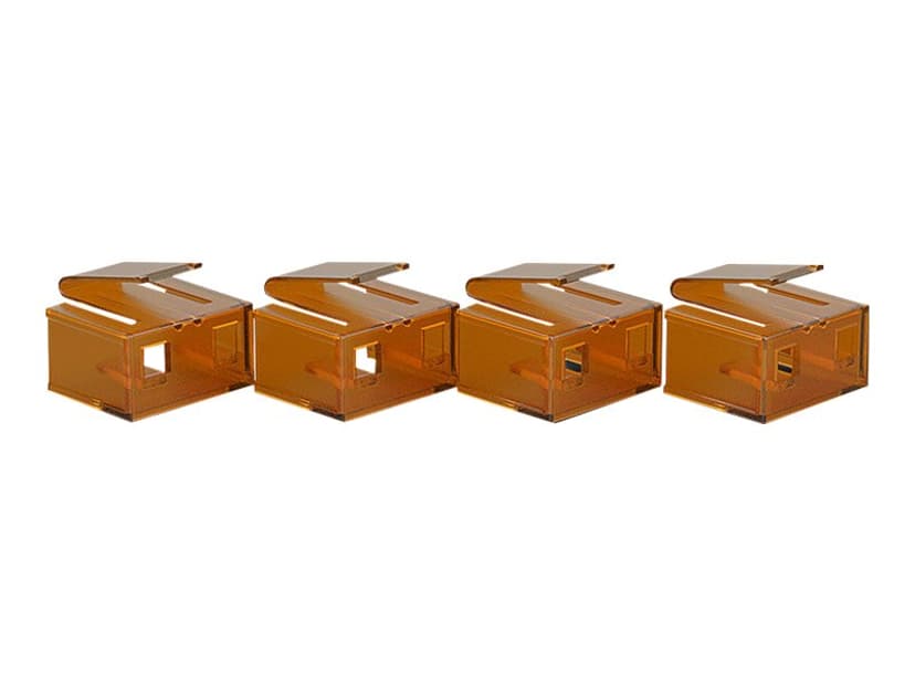 Lindy LAN port blocker with key