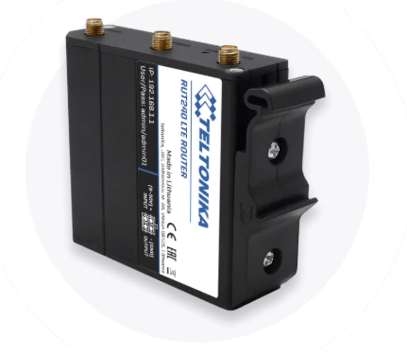 Teltonika Compact DIN Rail Kit