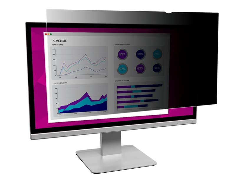 3M High Clarity  sekretessfilter till Apple iMac 27 tum 16:9
