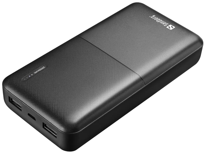 Sandberg Saver Powerbank 20000mAh 20000mAh Svart