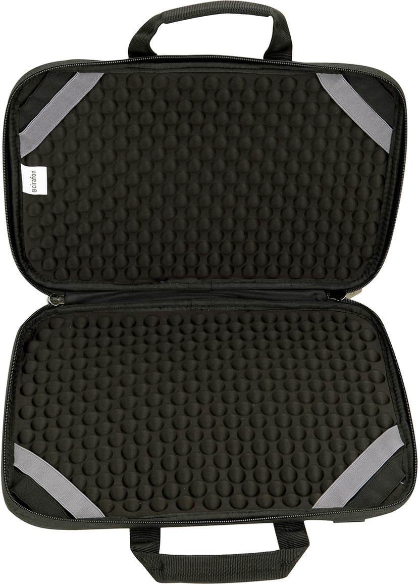 Cirafon Laptop Messenger Work-In 13.3" Nailon Musta