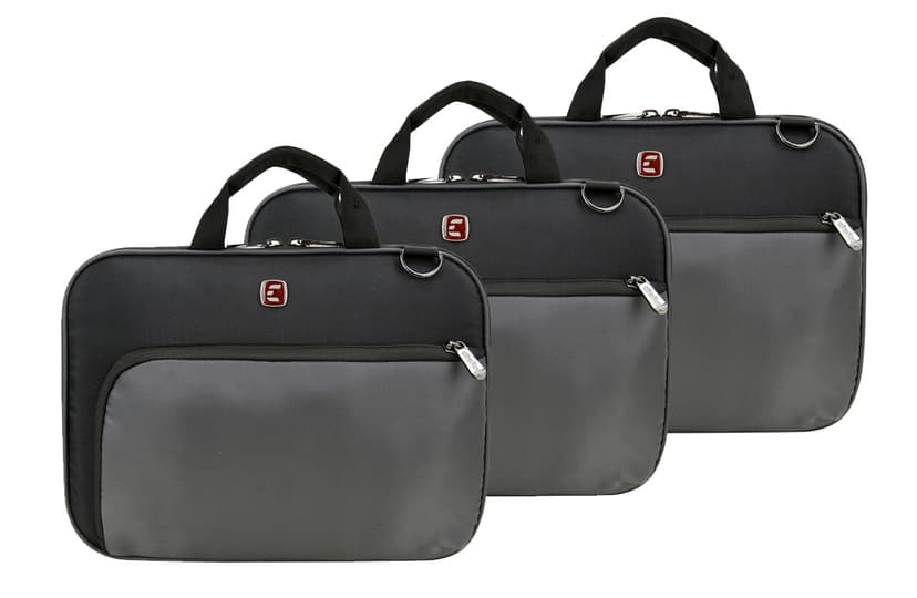 Cirafon Laptop Messenger Work-In 13.3" Nailon Musta