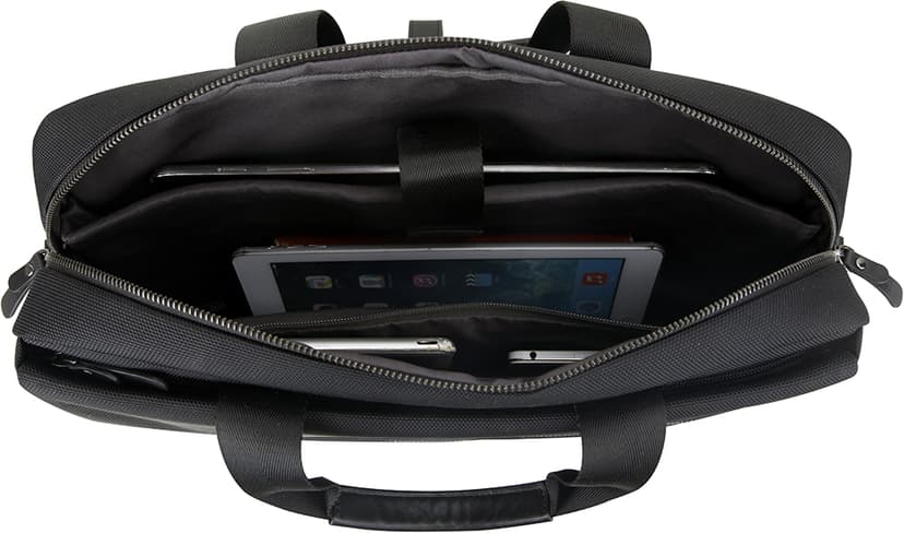 Cirafon Business 15.6" Nahka, Nailon Musta