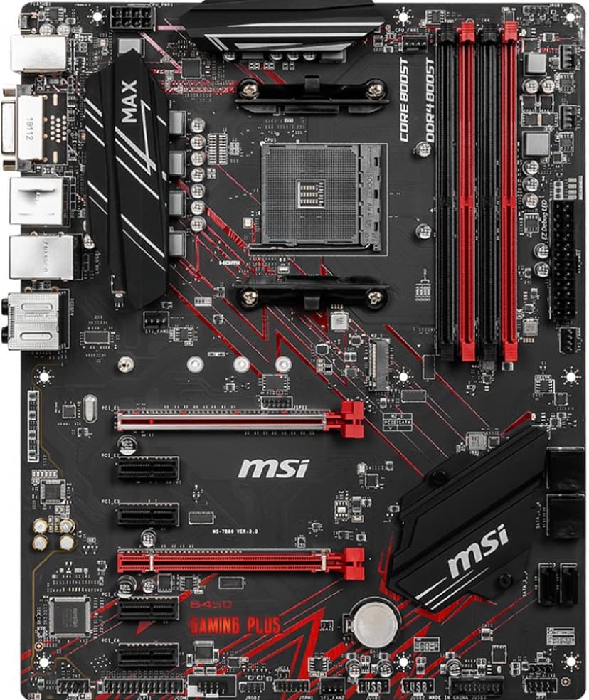 MSI B450 GAMING PLUS MAX