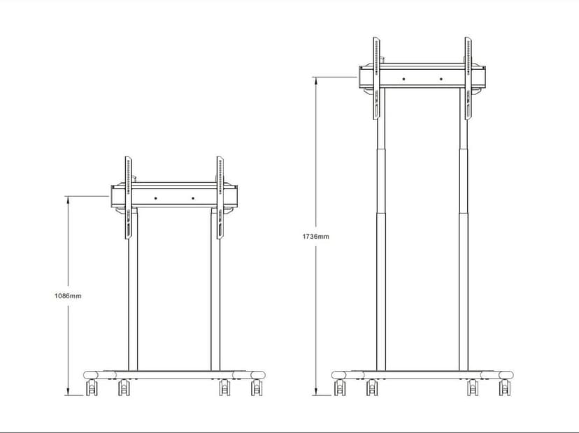 Multibrackets M Motorized Floorstand