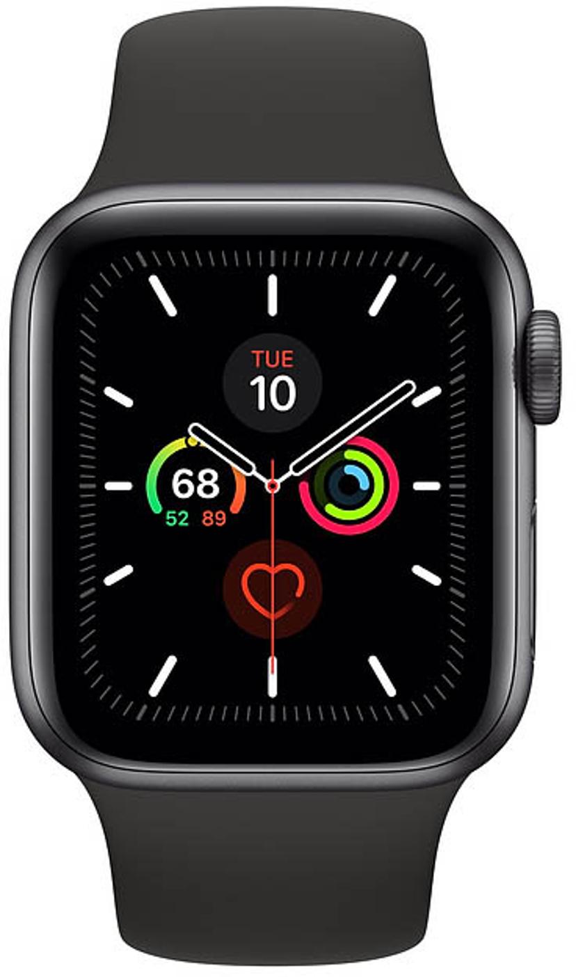 Apple Watch Series 5 GPS 40mm Space Grey Aluminium Case with Black Sport Band