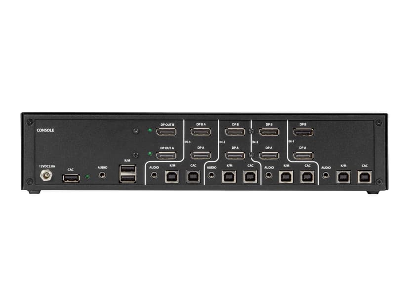 Black Box Secure 4-Port KVM Switch NIAP 3.0 HDMI