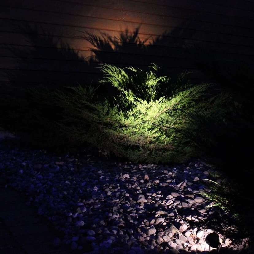 LightsOn Luminus Trädgårdsspot Svart