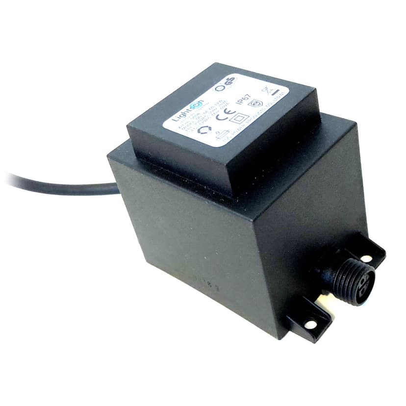 LightsOn Strømadapter 60W 12V 2m Kabel
