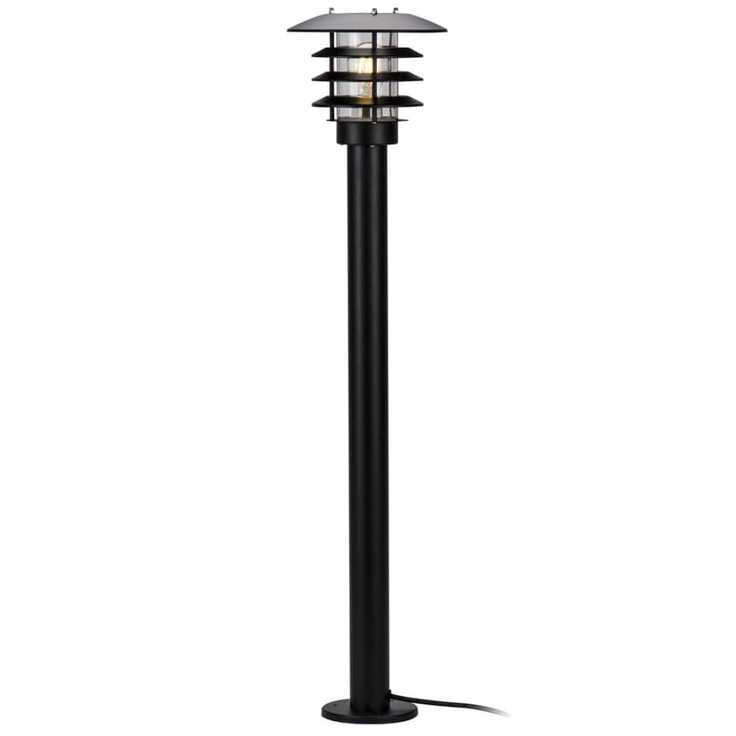 LightsOn Saturnus Med Påle 90cm Sølv