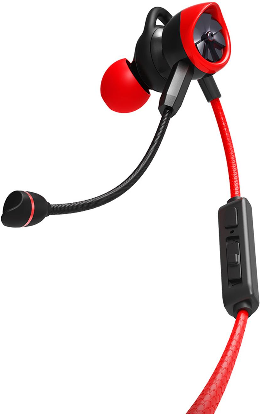 Voxicon In-Ear Headset E-Sport G200 Stereo Rød, Sort