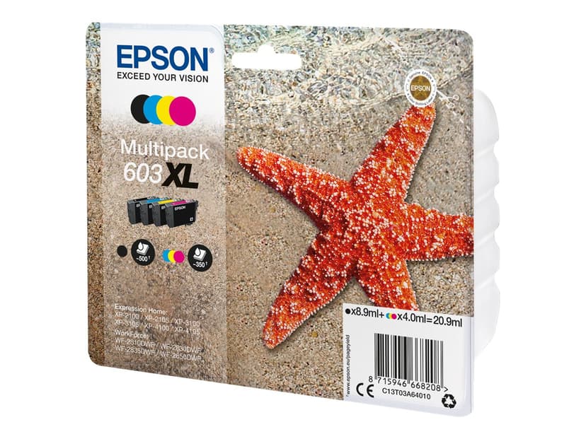 Epson Muste Monipakkaus 4-Color 603XL