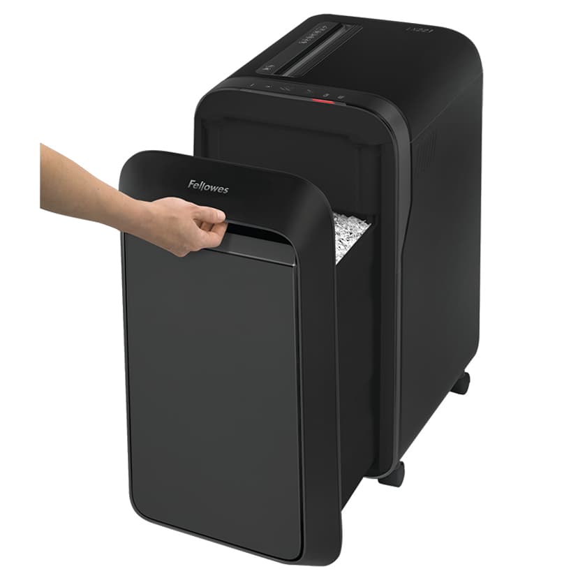 Fellowes Powershred LX221 Micro-cut, musta