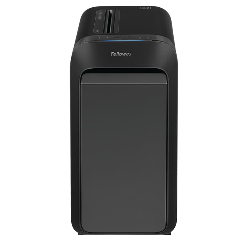 Fellowes Powershred LX221 Micro-cut, musta