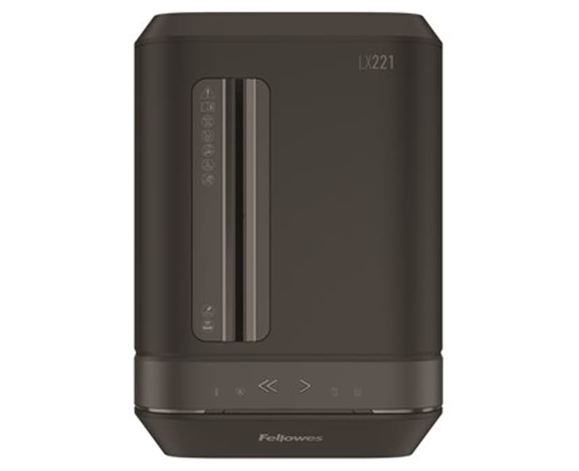 Fellowes Powershred LX221 Micro-cut, musta
