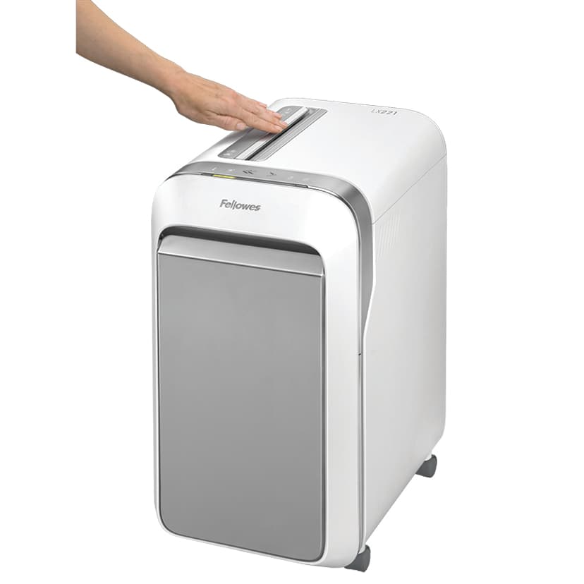 Fellowes Powershred LX221 Micro-cut, valkoinen