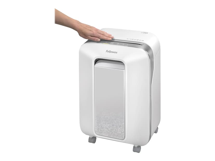 Fellowes Powershred LX201 Micro-cut, valkoinen