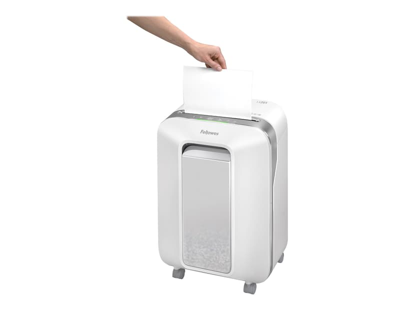 Fellowes Powershred LX201 Micro-cut, valkoinen