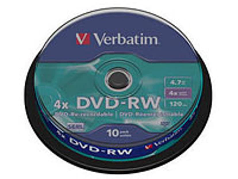 Verbatim DataLifePlus DVD-RW 4.7GB 10pc(s)