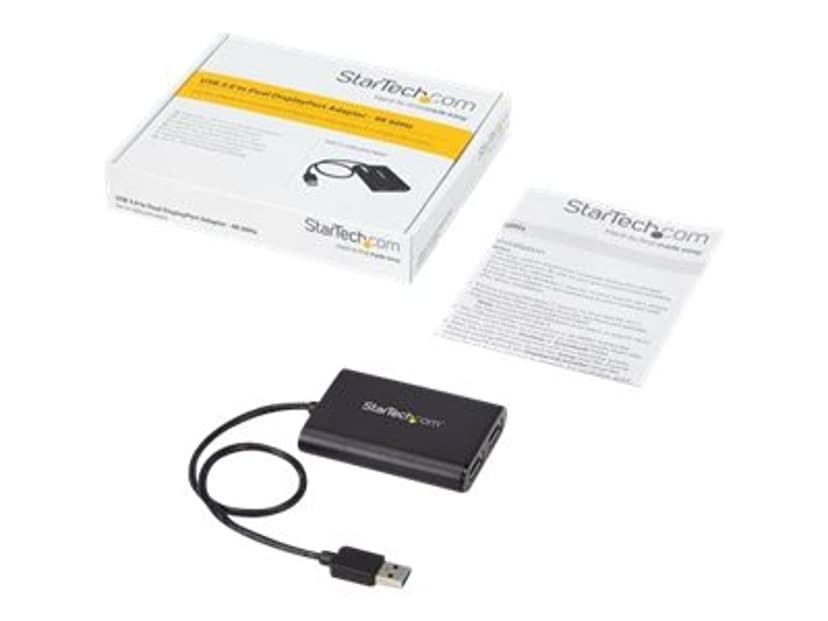 Startech USB 3.0 To Dual Displayport Adapter 4k 60hz