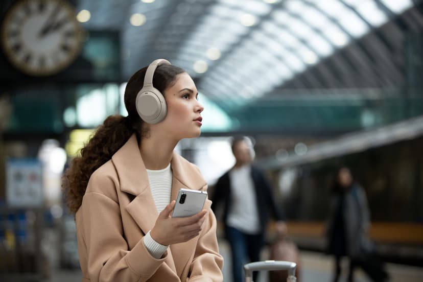 Sony WH-1000XM4 Stereo USB-C Sølv