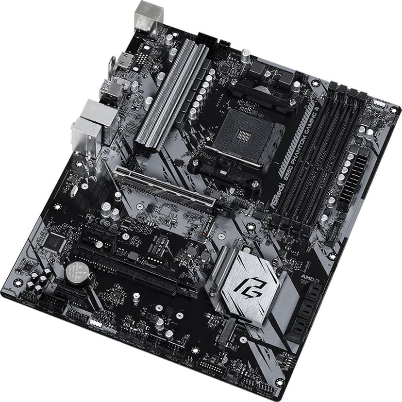 ASRock B550 Phantom Gaming 4 Socket AM4 ATX Hovedkort