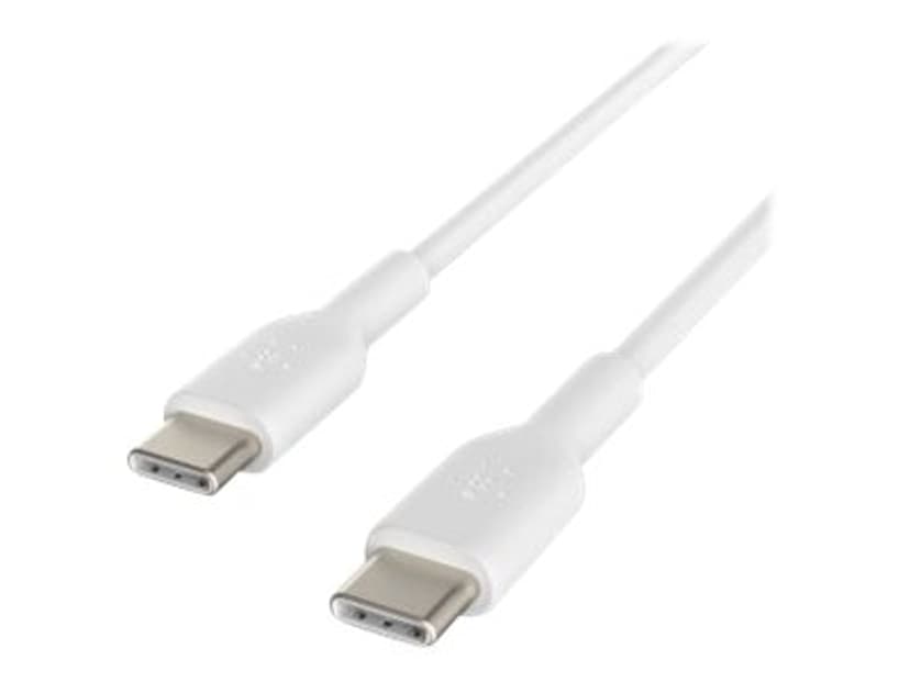Belkin USB-C To USB-C Cable 1m. USB C USB C Hvid