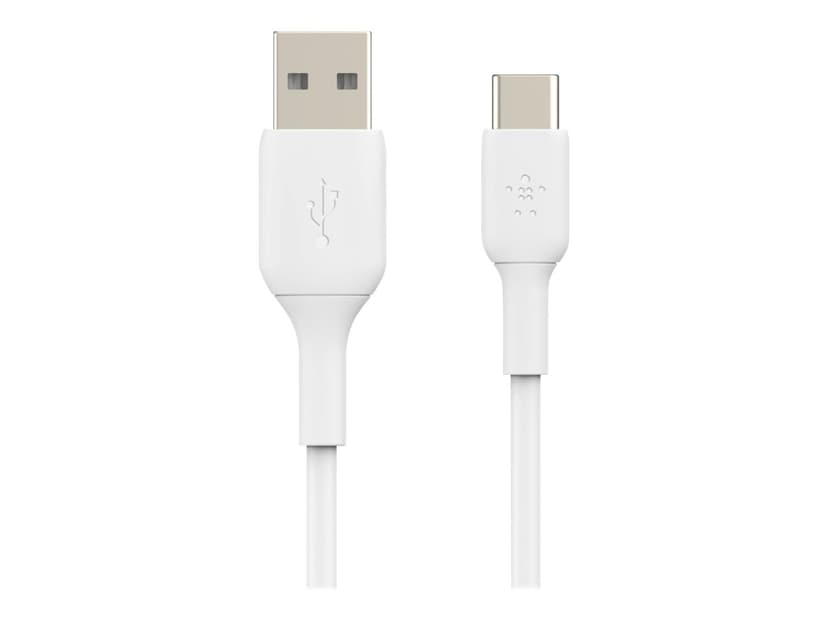 Belkin BoostCharge Cable 2m USB-A USB-C Hvid