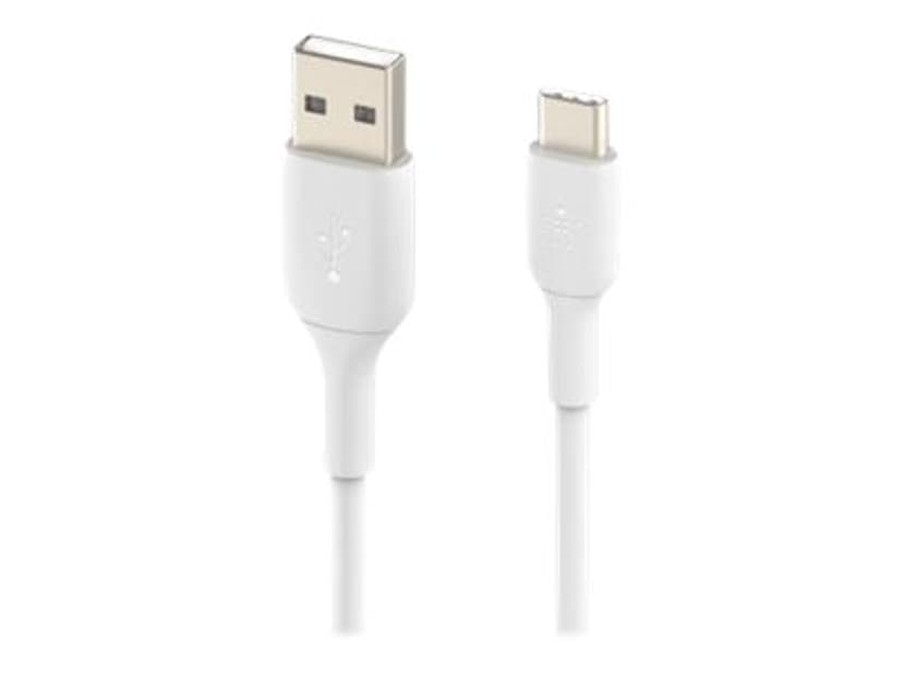 Belkin BoostCharge Cable 0.15m USB-A USB-C Wit