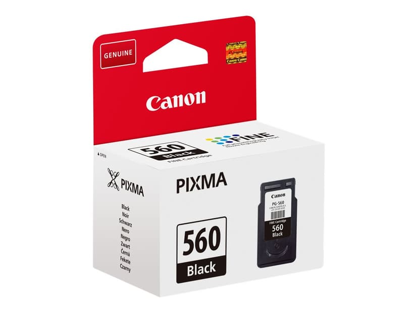 Canon Blekk Svart PG-560 - Pixma TS5350/TS5351/TS5352/TS5353