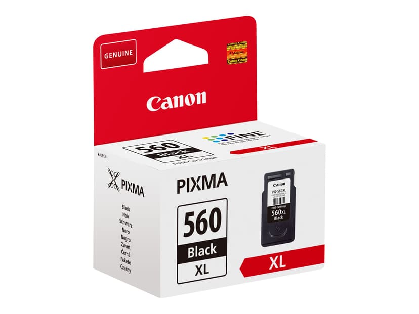 Canon Bläck Svart PG-560XL Pixma TS5350/TS5351/TS5352/TS5353